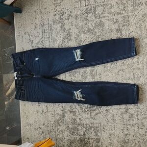 Womens Abercrombie & Fitch skinny high rise jeans